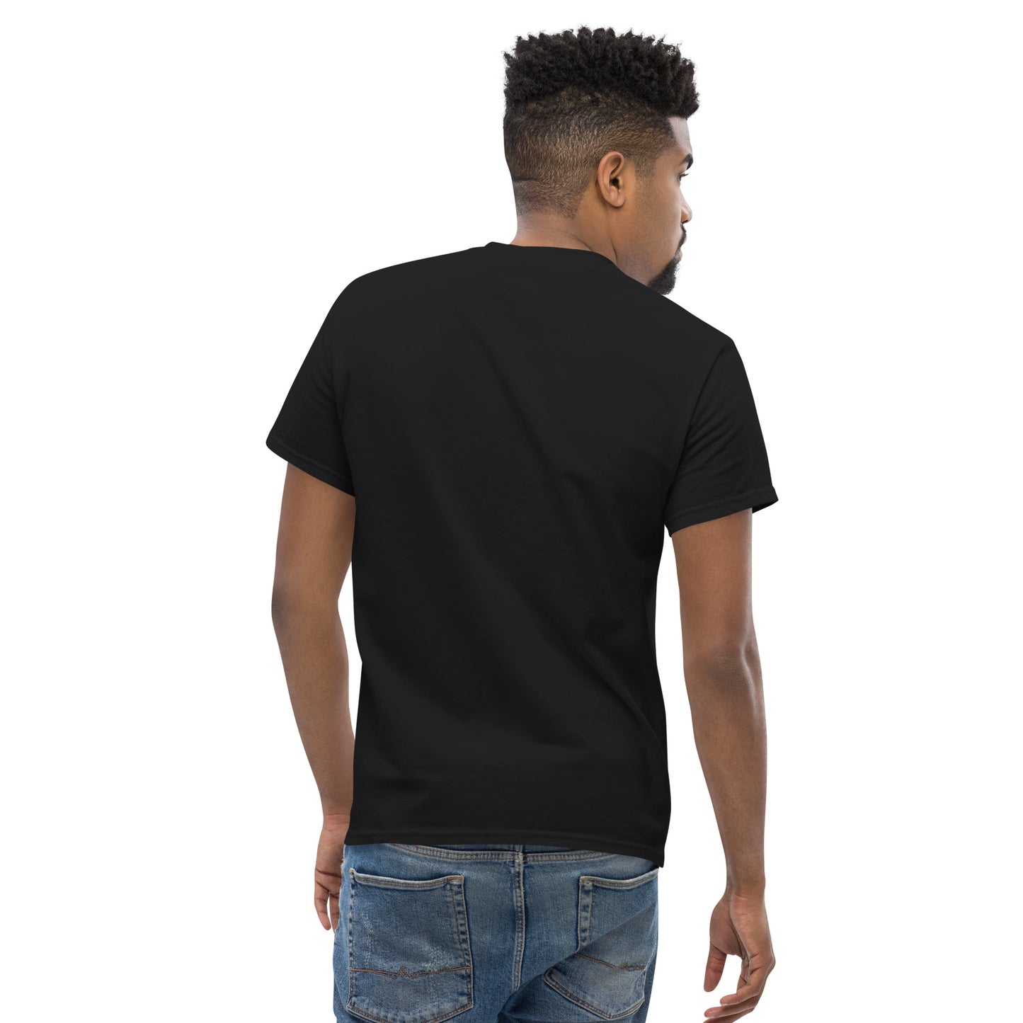 Unisex classic black tee