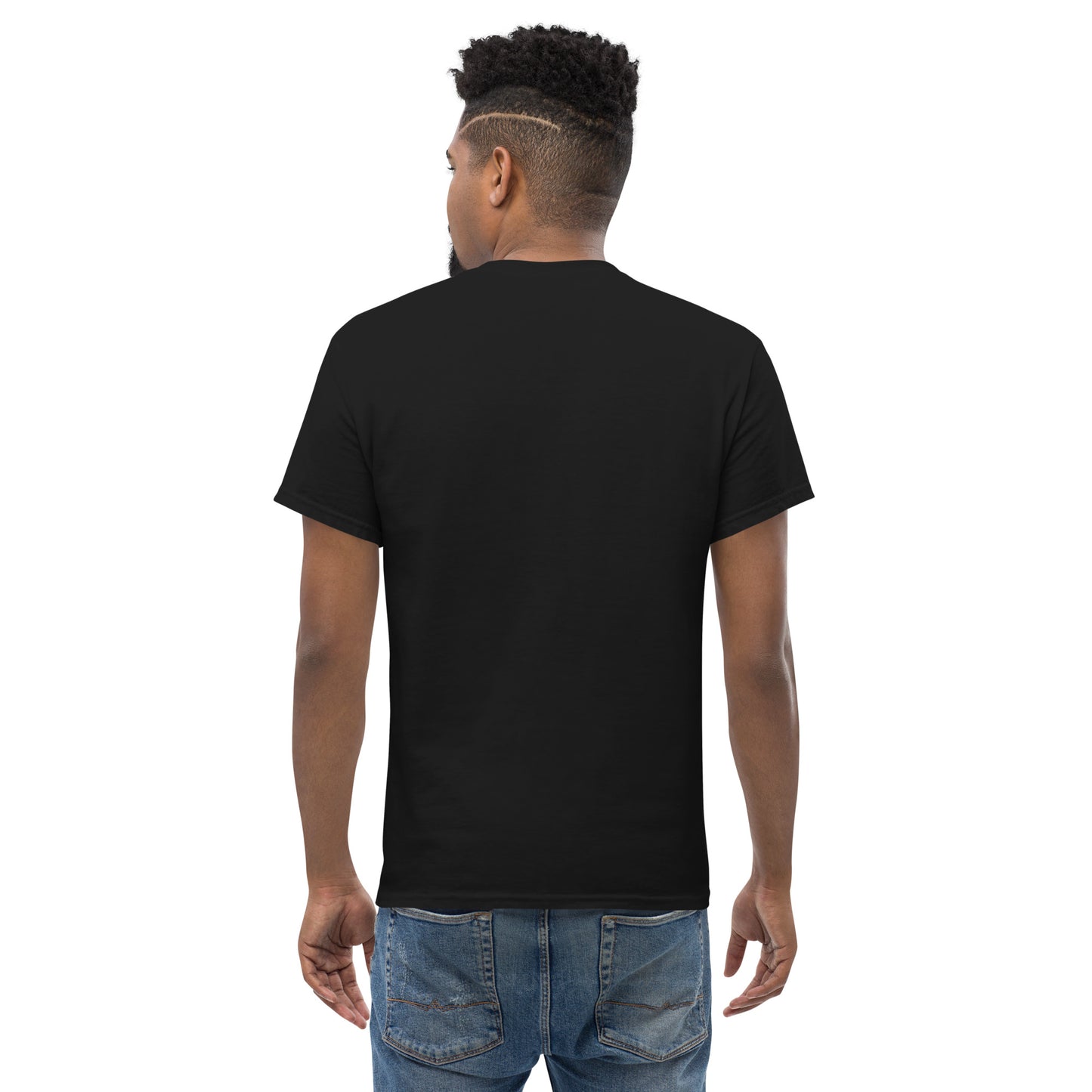 Unisex classic black tee