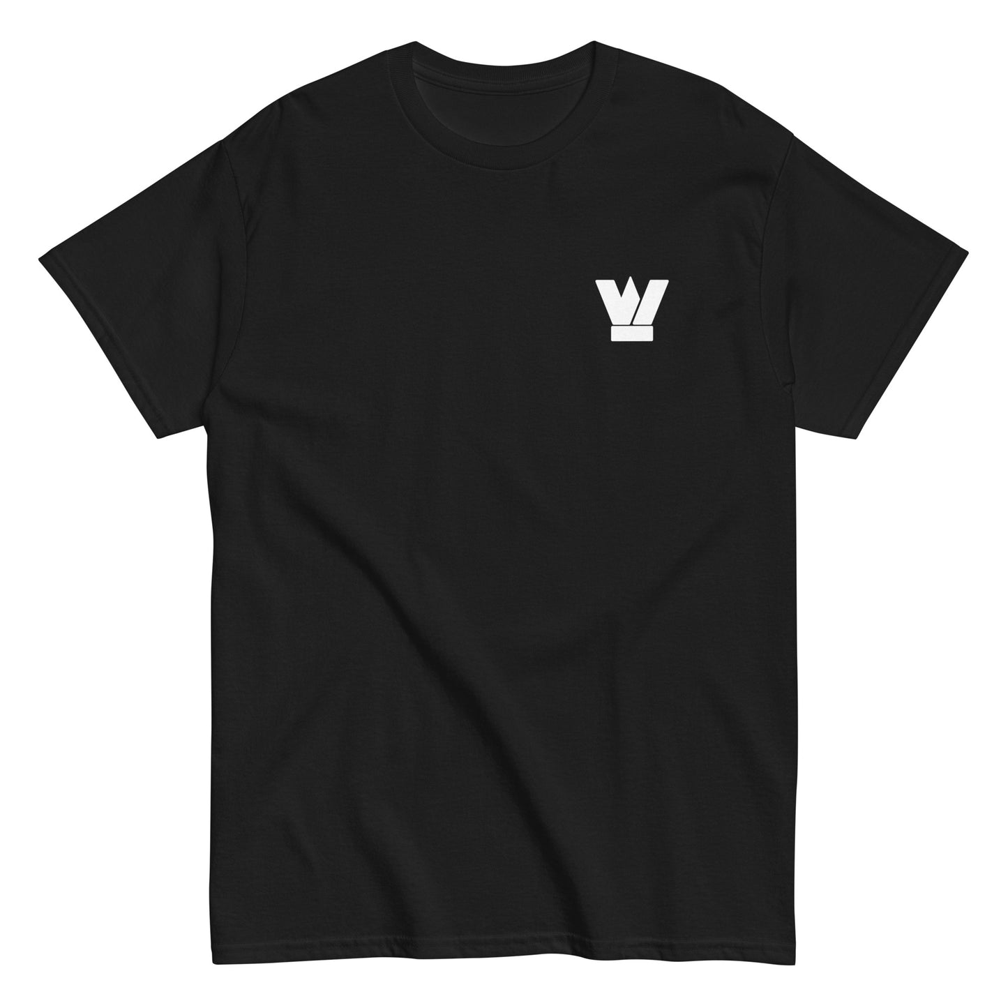 Unisex classic black tee